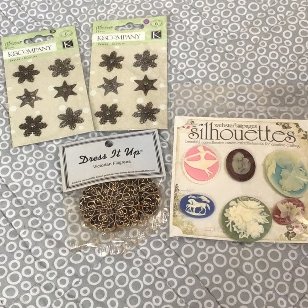 🏷New Scrapbook Embellishments Bundle